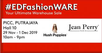 Hush Puppies & Jean Perry Warehouse Sale at PICC, Putrajaya (29 November 2019 - 1 December 2019)