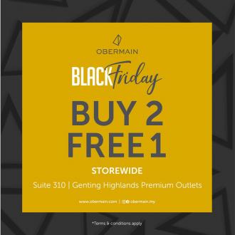 Obermain Black Friday Sale at Genting Highlands Premium Outlets (29 November 2019 - 1 December 2019)