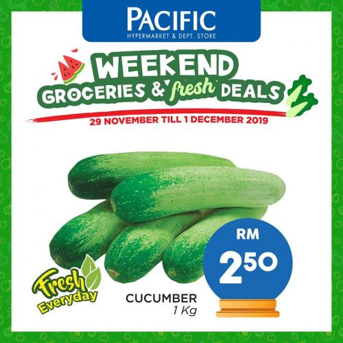 Pacific Hypermarket Weekend Promotion (29 November 2019 - 1 December 2019)