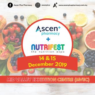 Ascen Plus Pharmacy The Health Carnival at Mid Valley Megamall (14 December 2019 - 15 December 2019)