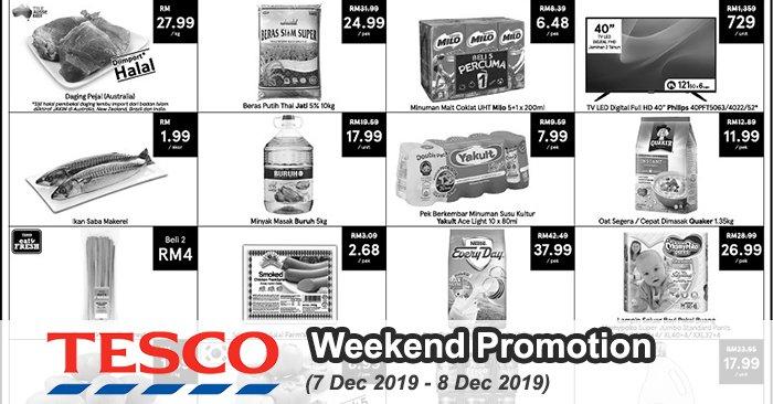 Tesco Weekend Promotion (7 Dec 2019 - 8 Dec 2019)