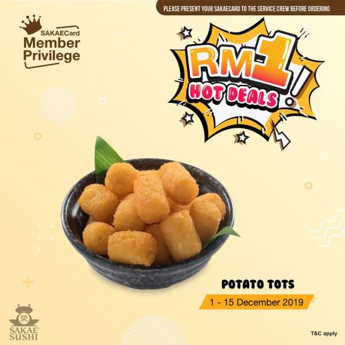 Sakae Sushi Member Privilege RM1 Hot Deals Promotion (1 December 2019 - 15 December 2019)