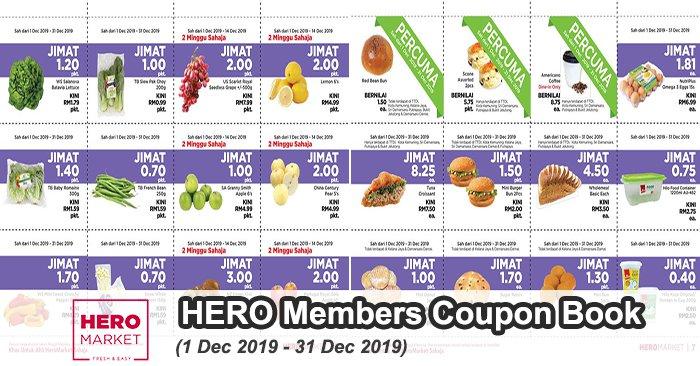 HeroMarket HERO Members Coupon Book (1 Dec 2019 - 31 Dec 2019)