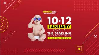 Branded Baby Warehouse Sale Discount Up To 90% at The Starling (10 January 2020 - 12 January 2020)