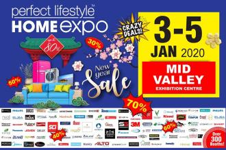 Perfect Lifestyle Home Expo Up To 80% OFF at Mid Valley (3 January 2020 - 5 January 2020)