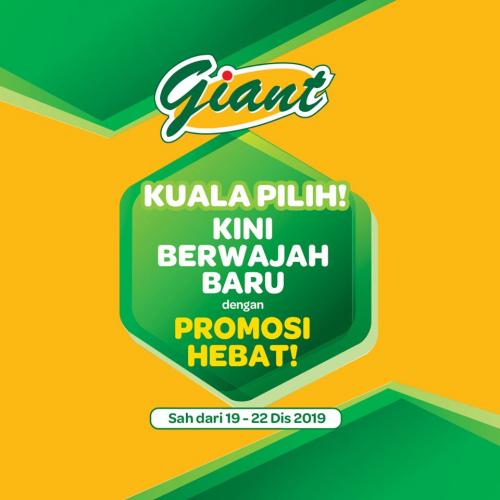 Giant Kuala Pilah New Look Promotion (19 December 2019 - 22 December 2019)