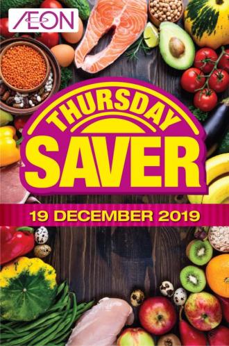 AEON Supermarket Thursday Promotion (19 Dec 2019)