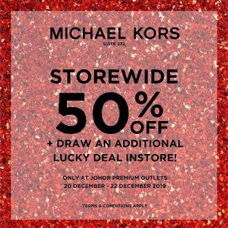 Michael Kors Special Sale at Johor Premium Outlets (20 December 2019 - 22 December 2019)