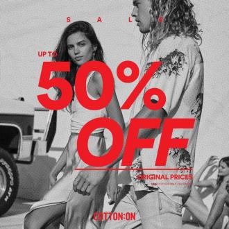 Cotton On Sale up to 50% off at Paradigm Mall (until 2 January 2020)