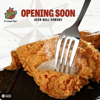 Texas Chicken AEON Rawang Opening Promotion FREE Food (24 December 2019 - 27 December 2019)