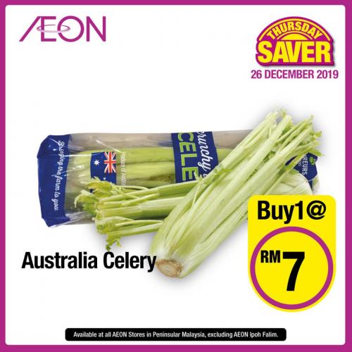 AEON Supermarket Thursday Promotion (26 December 2019)