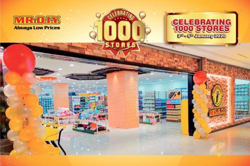 MR DIY AEON Shah Alam 1000th Store Opening Promotion (3 January 2020