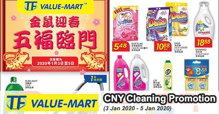 TF Value-Mart CNY Cleaning Promotion (3 Jan 2020 - 5 Jan 2020)