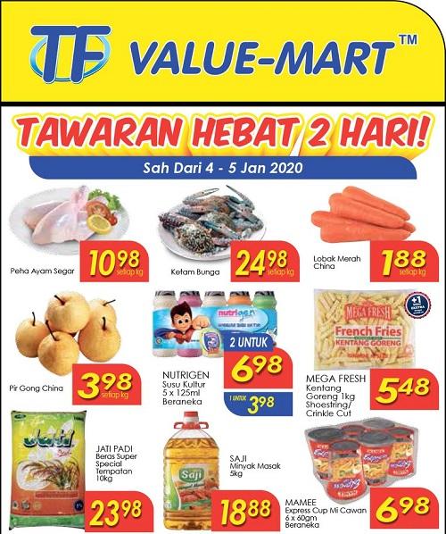 TF Value-Mart Weekend Promotion (4 January 2020 - 5 January 2020)