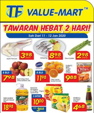 TF Value-Mart Weekend Promotion (11 Jan 2020 - 12 Jan 2020)