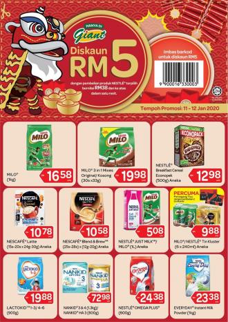 Giant Nestle Promotion (11 January 2020 - 12 January 2020)