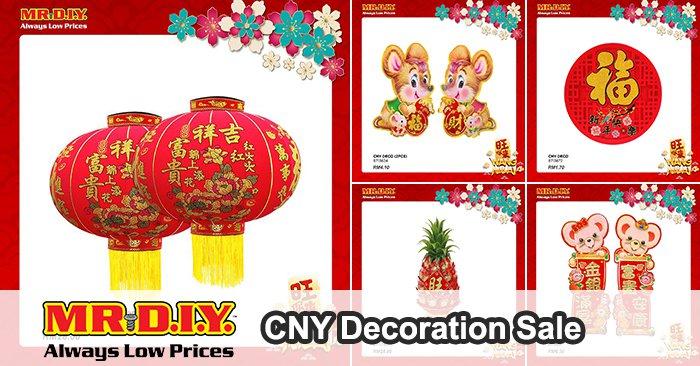 MR DIY CNY Decoration Sale