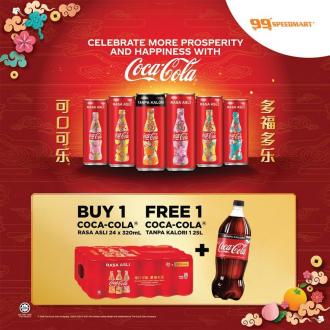 99 Speedmart Coca-Cola CNY Buy 1 FREE 1 Promotion