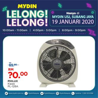 MYDIN USJ Subang Jaya Lelong Lelong Promotion (19 January 2020)
