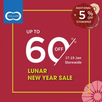 Cellini Chinese New Year Sale Up To 60% OFF (17 January 2020 - 19 January 2020)