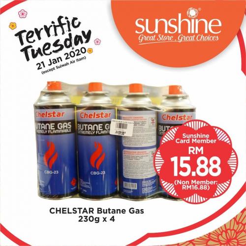 Sunshine Terrific Tuesday Promotion (21 January 2020)
