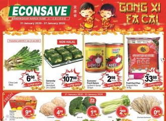 Econsave Chinese New Year Promotion (21 January 2020 - 27 January 2020)