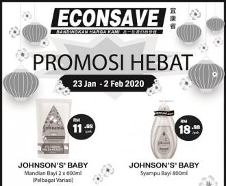 Econsave Johnson's & Johnson's and Listerine Promotion (23 January 2020 - 2 February 2020)