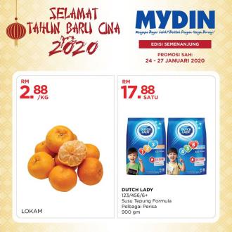 MYDIN Chinese New Year Promotion (24 January 2020 - 27 January 2020)