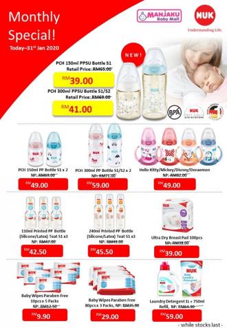 Manjaku NUK January Promotion (valid until 31 Jan 2020)