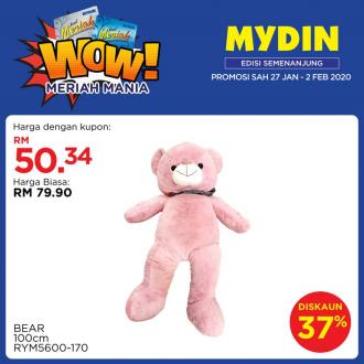 MYDIN Meriah Mania Coupons Promotion (27 January 2020 - 2 February 2020)