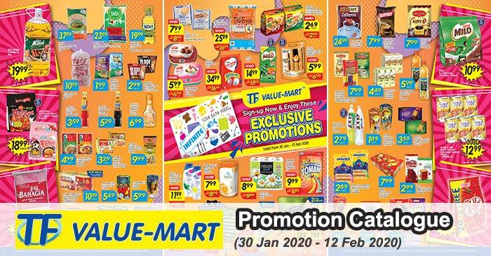 TF Value-Mart Promotion Catalogue (30 Jan 2020 - 12 Feb 2020)