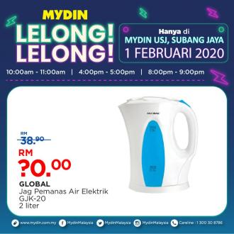 MYDIN USJ Subang Jaya Lelong Lelong Promotion (1 February 2020)