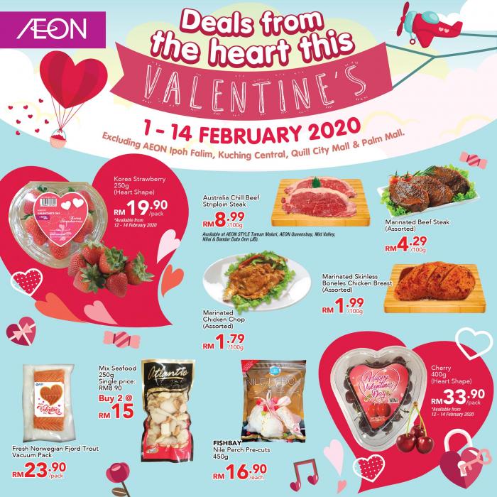 AEON Valentine's Day Gift Sets Promotion (1 February 2020 - 14 February 2020)