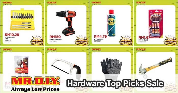 MR DIY Hardware Top Picks Sale