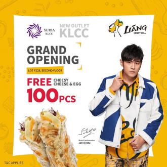 LIANG Sandwich Bar KLCC Opening Promotion FREE Crispy Roll (3 Feb 2020)