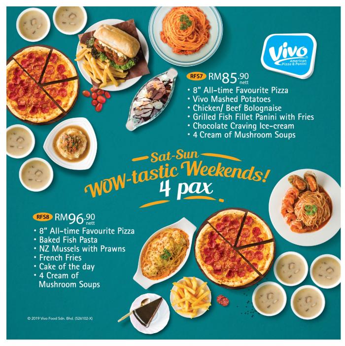 Vivo Pizza Weekend Feasts Promotion