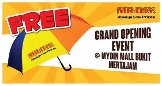 MR DIY MYDIN Bukit Mertajam Opening Promotion (15 February 2020 - 16 February 2020)