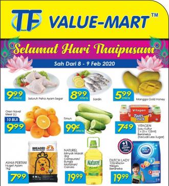 TF Value-Mart Thaipusam Promotion (8 February 2020 - 9 February 2020)