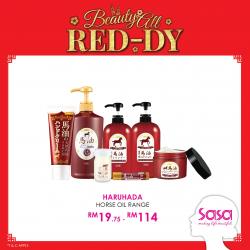 SaSa Beauty All Red-dy Promotion (valid until 31 January 2018)