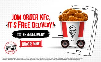 KFC Delivery FREE Delivery Promo Code Promotion