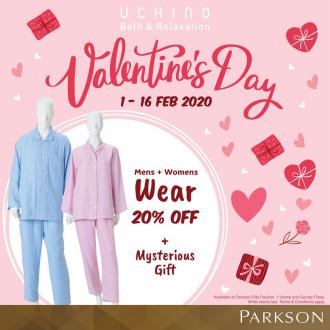 Parkson Uchino Valentine's Day Sale 20% OFF (1 Feb 2020 - 16 Feb 2020)