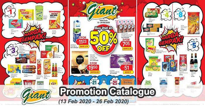 Giant Promotion Catalogue (13 Feb 2020 - 26 Feb 2020)