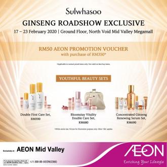 AEON Sulwhasoo Ginseng Roadshow Promotion at Mid Valley (17 February 2020 - 23 February 2020)