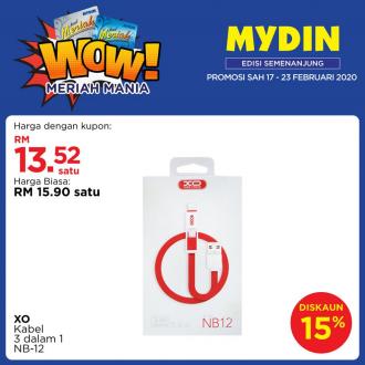 MYDIN Meriah Mania Coupons Promotion (17 February 2020 - 23 February 2020)