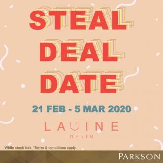 Lavine Denim Sale Up To 50% OFF at Parkson Elite Pavilion (21 Feb 2020 - 5 Mar 2020)