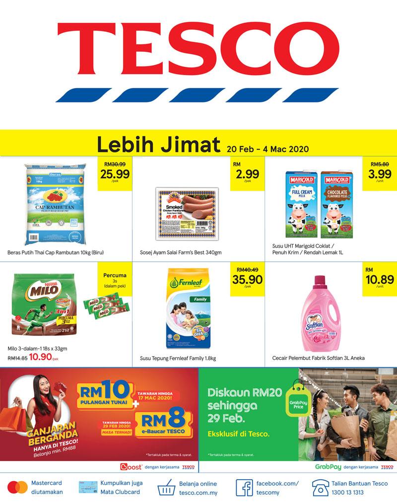 Tesco Promotion Catalogue (20 February 2020 - 4 March 2020)