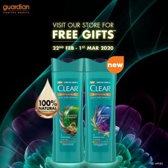 Guardian Clear Botanique Roadshow FREE Gift & Voucher Promotion (22 Feb 2020 - 1 Mar 2020)