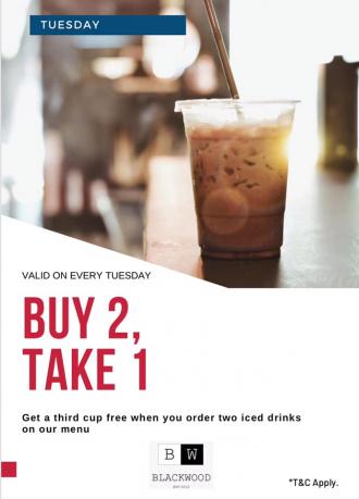 Blackwood Amanjaya Mall, Sungai Petani Tuesday Buy 2 FREE 1 Promotion (every Tuesday)