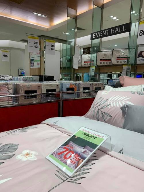 Isetan The Gardens Urblanc Bedding Clearance Sale Up To 70% OFF (21 February 2020 - 4 March 2020)