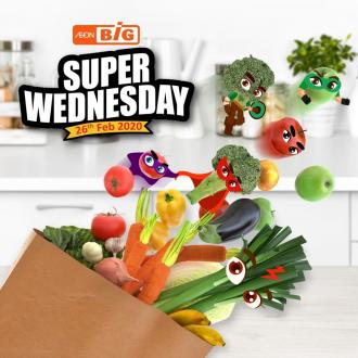 AEON BiG Super Wednesday Deals Promotion (26 February 2020)